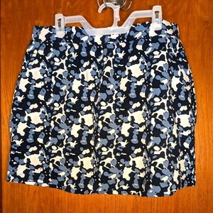 Women's Christopher & Banks Tennis Skorts, Blue & White, Summer, Casual Sz XL‎